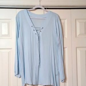 Mens pull over shirt